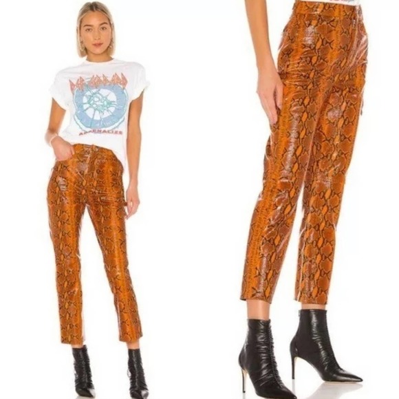 GRLFRND Shiloh 100% Leather Pants